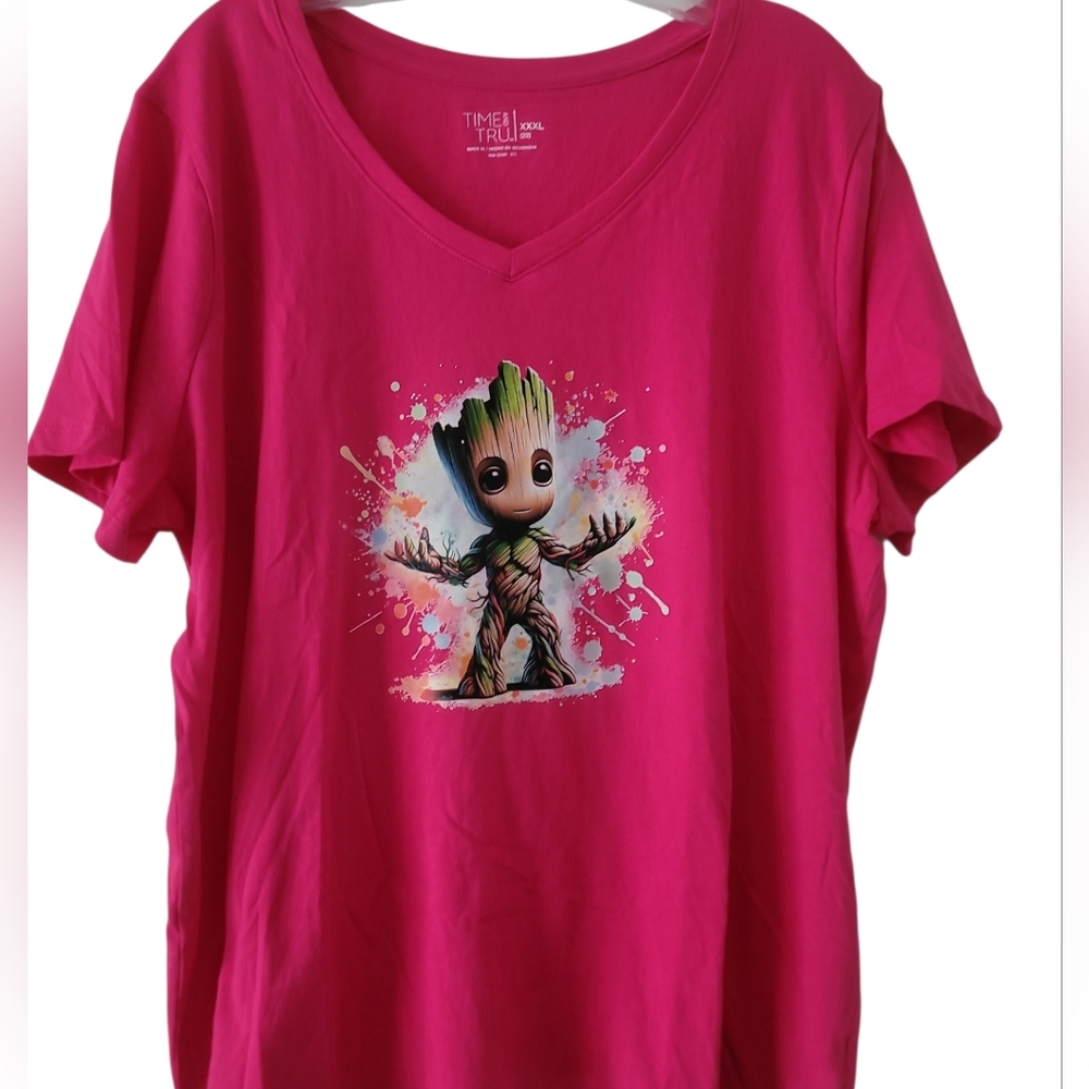 Disney Marvel Avengers Guardians Groot Tee Xxl